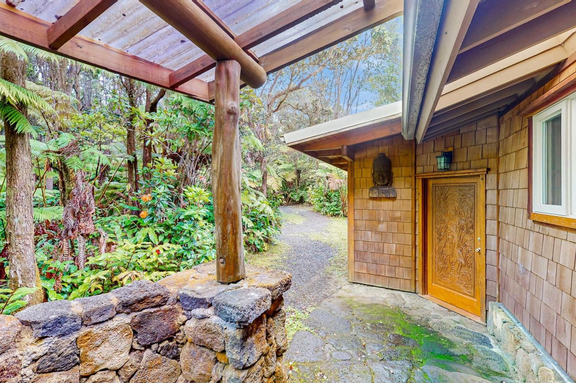 Hale Hapu'U Villa Volcano Exterior photo